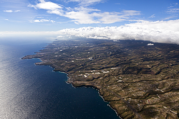 Aerial View of Coast near Abades, Tenerife, Spain