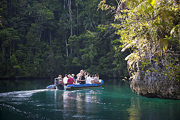 Zodiac Trip to Rock Islands at Strait of Iris, Triton Bay, West Papua, Indonesia