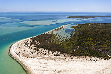 Aerial View of Moreton Island, Brisbane, Australia