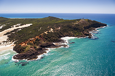 Aerial View of Moreton Island, Brisbane, Australia