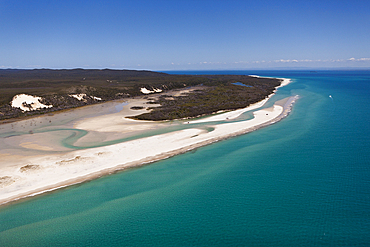 Aerial View of Moreton Island, Brisbane, Australia