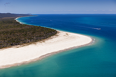 Aerial View of Moreton Island, Brisbane, Australia