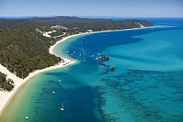 Tangalooma Wrecks, Moreton Island, Brisbane, Australia