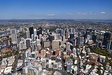 Skyline of Brisbane, Brisbane, Australia