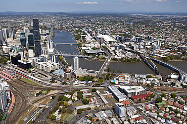 Skyline of Brisbane, Brisbane, Australia