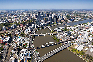 Skyline of Brisbane, Brisbane, Australia