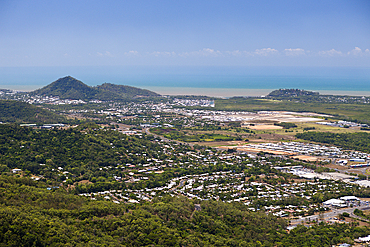 View on Smithfield and Trinity Park, Cairns, Australia