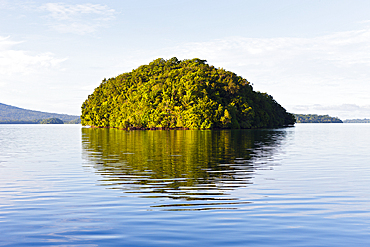 Tropical Island, Marovo Lagoon, Solomon Islands