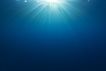 Sunbeams in Ocean, Mary Island, Solomon Islands