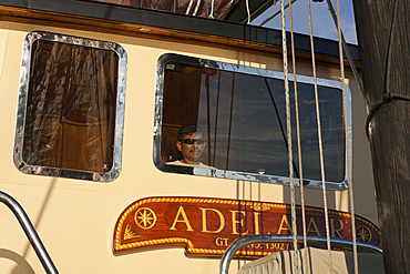 Captain of Scuba diving Liveaboard SS Adelaar, Komodo National Park, Indonesia