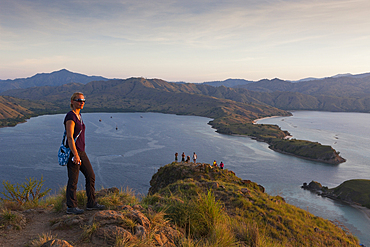 View over Gili Lawa Darat Bay, Komodo National Park, Indonesia