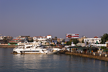 Wreck at Harbour of Port Sudan, Red Sea, Sudan