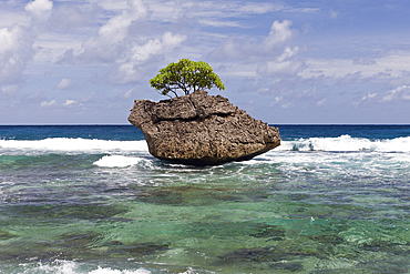 Beach of Flying Fish Cove, Christmas Island, Australia