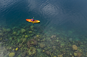 Kayaking in Fjords near Tufi, Tufi, Cape Nelson, Papua New Guinea