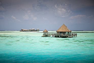 Aerial View of Vacation Island Lankanfushi, North Male Atoll, Indian Ocean, Maldives