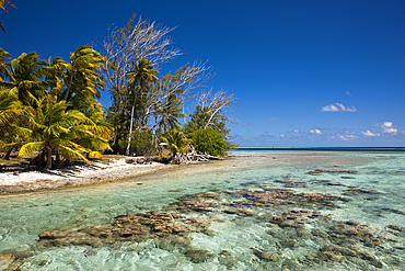 Lagoon of Tetamanu Village, Fakarava, Tuamotu Archipel, French Polynesia