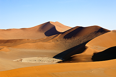 Dunes in Sossusvlei Area, Namib Naukluft Park, Namibia