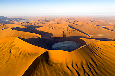 Aerial View of Hiddenvlei, Namib Naukluft Park, Namibia