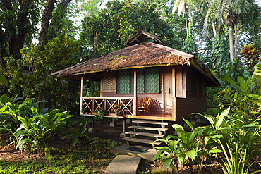 Bungalow at Walindi Plantation Resort, Kimbe Bay, New Britain, Papua New Guinea