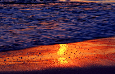 waves on the beach, Bahamas, Cat Island