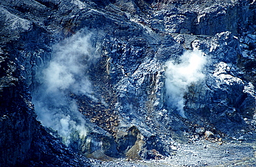 Crater of the Poas Volcano, Costa Rica, South america, Cocos Island, South america, Latin america