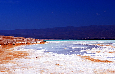 Lac Assal, Lake Assal, Djibouti, Djibuti, Africa, Afar Triangle