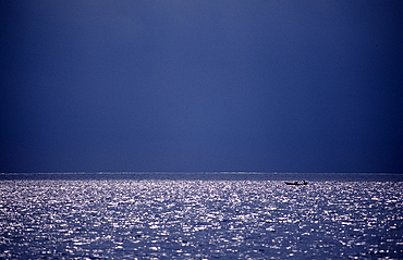 Water reflection, Caribbean Sea, Dominican Republic, West Indies, Caribbean, Central America