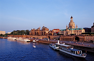 Old town with Frauenkirche, Germany, Dresden