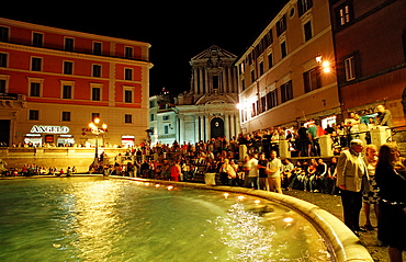 Trevi Fountain, Fontana di Trevi, Italy, Rome, Piazza di Trevi