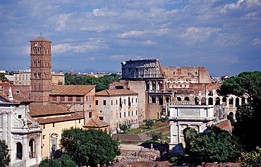 Forum Romanum, Italy, Rome