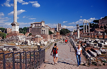 Forum Romanum, Italy, Rome