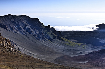 Crater of Haleakala Volcano, Maui, Hawaii, USA