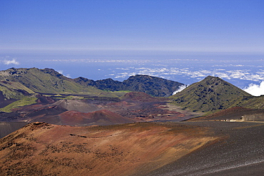 Crater of Haleakala Volcano, Maui, Hawaii, USA