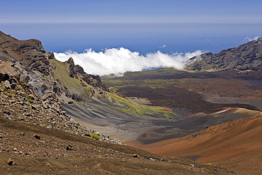 Crater of Haleakala Volcano, Maui, Hawaii, USA