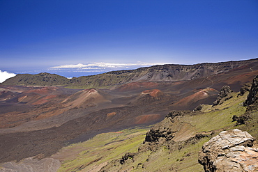 Crater of Haleakala Volcano, Maui, Hawaii, USA