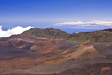 Crater of Haleakala Volcano, Maui, Hawaii, USA