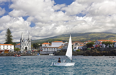 Port Madalena on Pico, Pico Island, Azores, Portugal