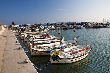 Fishing Boats at Port of Estartit, Costa Brava, Catalonia, Spain