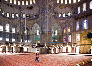 Blue Mosque, Sultan Ahmed Mosque, Istanbul, Turkey