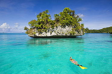 Snorkeling Rock Islands, Micronesia, Palau