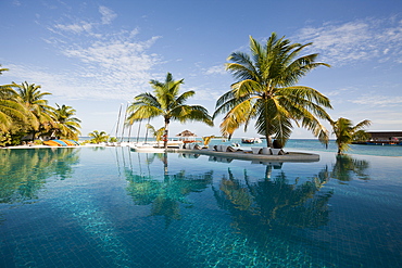 Pool of Maldive Island Kandooma, South Male Atoll, Maldives