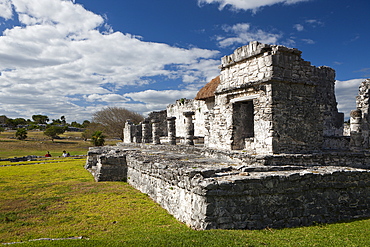 Maya Ruines el Castillo of Tulum, Riviera Maya, Yucatan Peninsula, Mexico