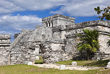 Maya Ruines el Castillo of Tulum, Riviera Maya, Yucatan Peninsula, Mexico