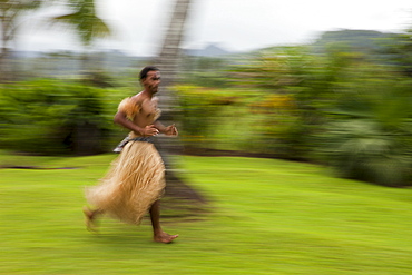 Native Warrior, Pacific Harbour, Viti Levu, Fiji, Pacific