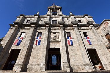 Front of National Pantheon, Santo Domingo, Dominican Republic, West Indies, Central America