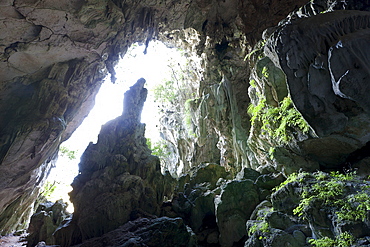 San Gabriel Limestone Cave, Los Haitises National Park, Dominican Republic, West Indies, Central America