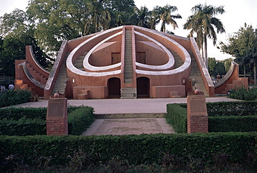 The Jantar Mantar Observatory, Delhi, India, Asia