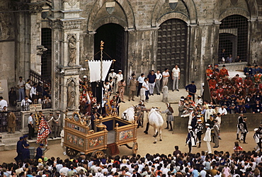 Palio, Siena, Tuscany, Italy, Europe