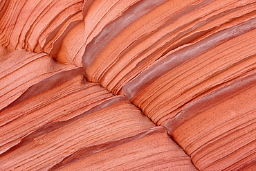 Sandstone layers, Vermillion Cliffs National Monument, Arizona, United States of America, North America