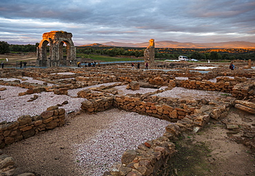 Roman site of Caparra, Caceres, Extremadura, Spain, Europe 